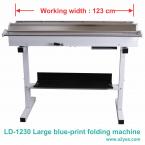  LARGE BLUEPRINT MAP DRAWING FOLDING MACHINE LD-1230 
