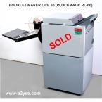  SECOND HAND USED BOOKLET MAKER OCE-80 (PLOCKMATIC PL-60) 
